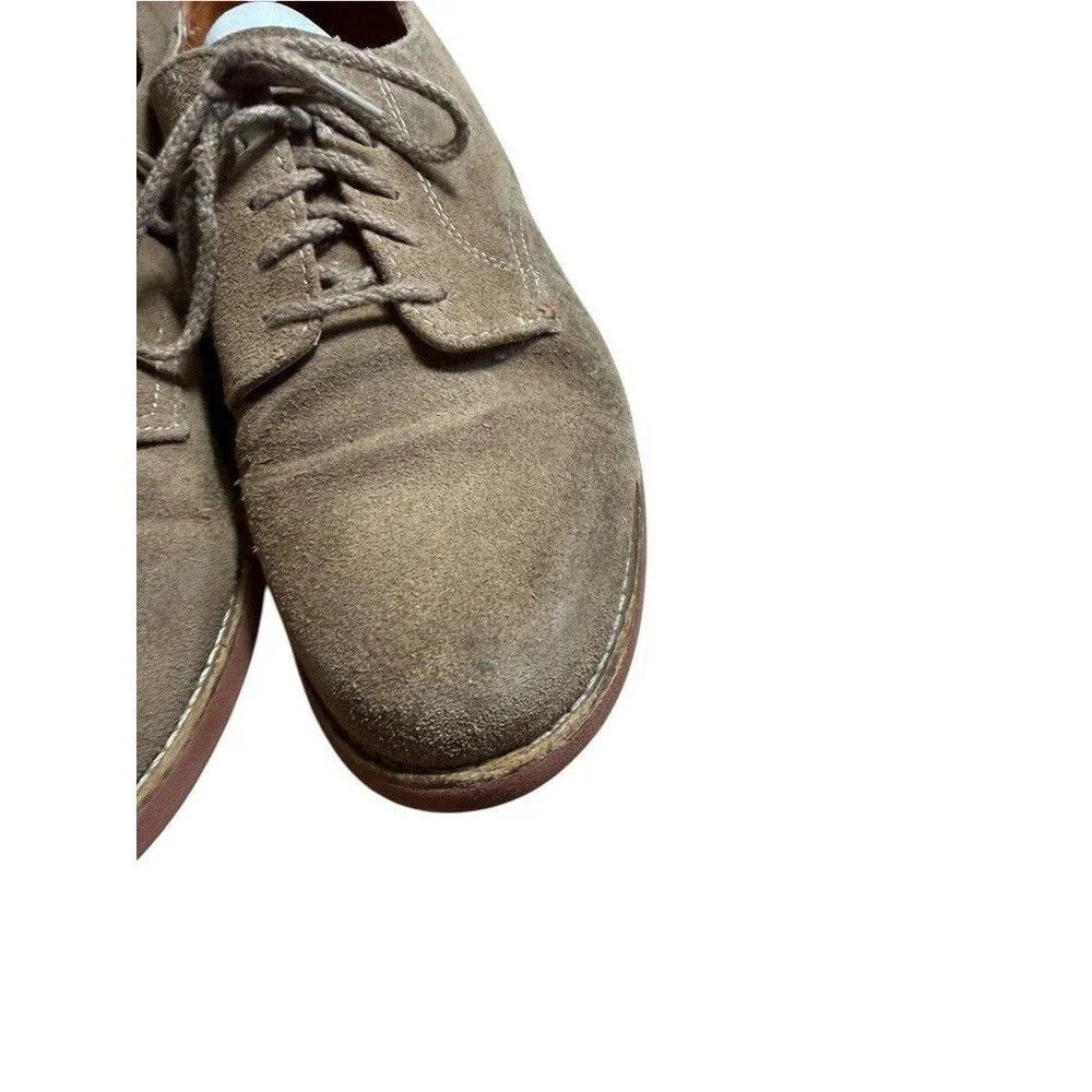 G.H. Bass Originals Tan Buck Oxfords Shoes Mens Size 9 Classic Preppy